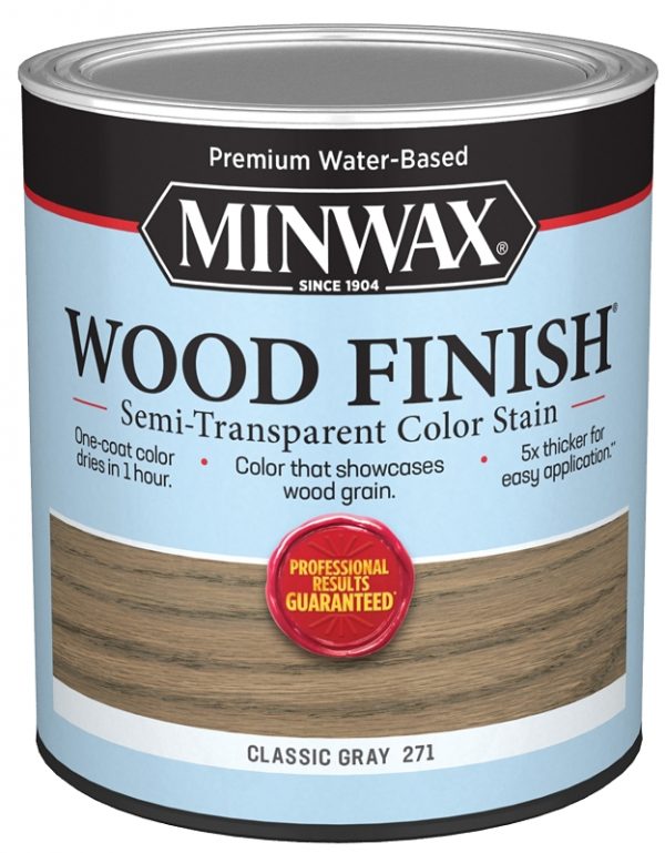 Quart- Classic Gray Water-Based Semi-Transparent Stain