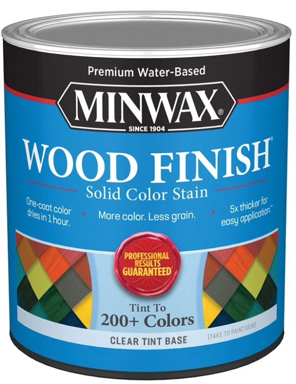 Quart- Clear Tint, Water-Based Solid Stain