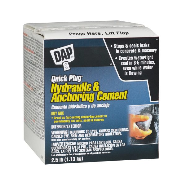 Quick Plug Hydraulic Cement - 2.5lb