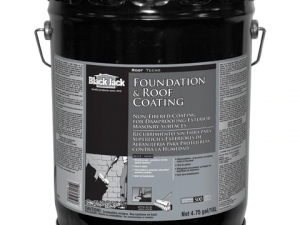 Black Non-Fibered Roof Coating