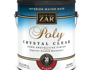 ZAR Poly Crystal Clear Water-Based